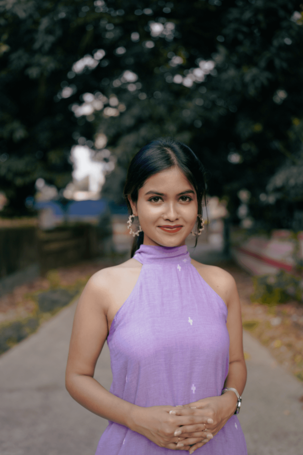 Mahek Jamdani Dress thumbnail 3