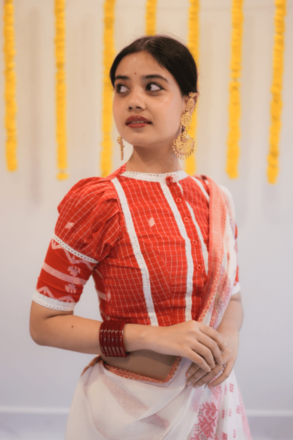 Charulata Jamdani Blouse