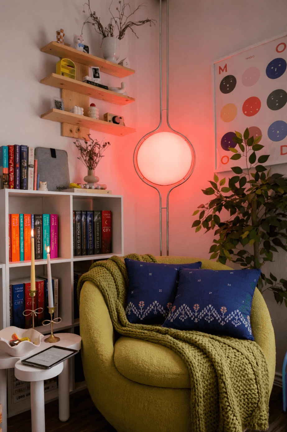 Bougainville Jamdani Pillow Cover