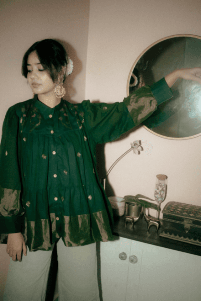 Bagicha Jamdani Top thumbnail 2