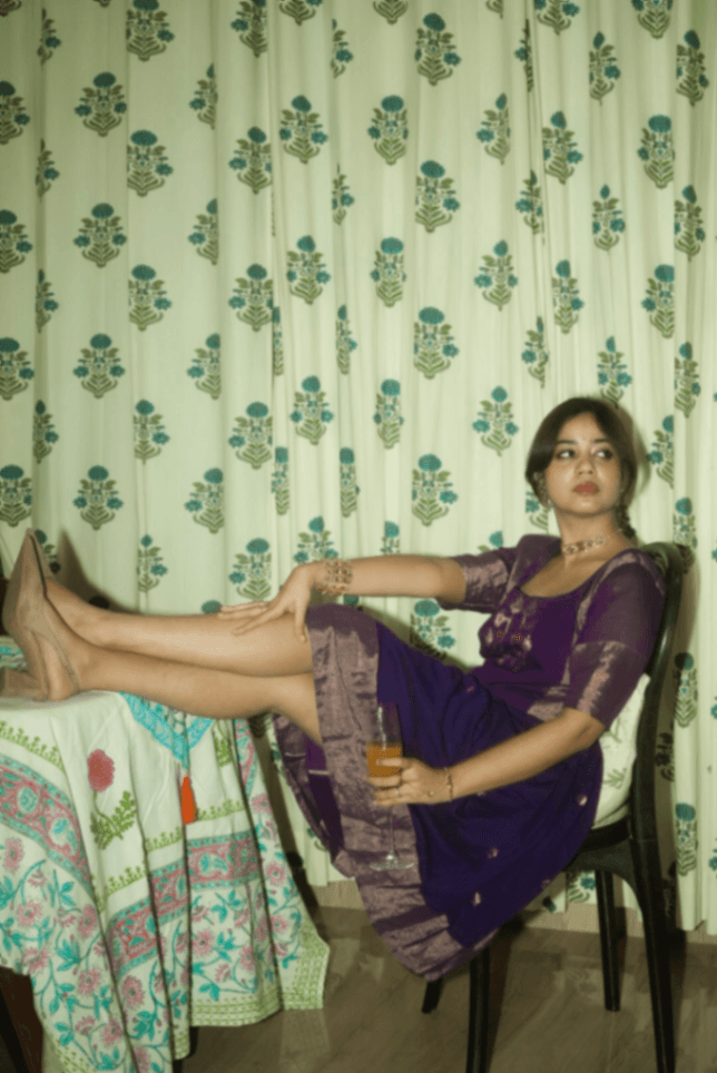 Rider Rani Jamdani Dress thumbnail 2