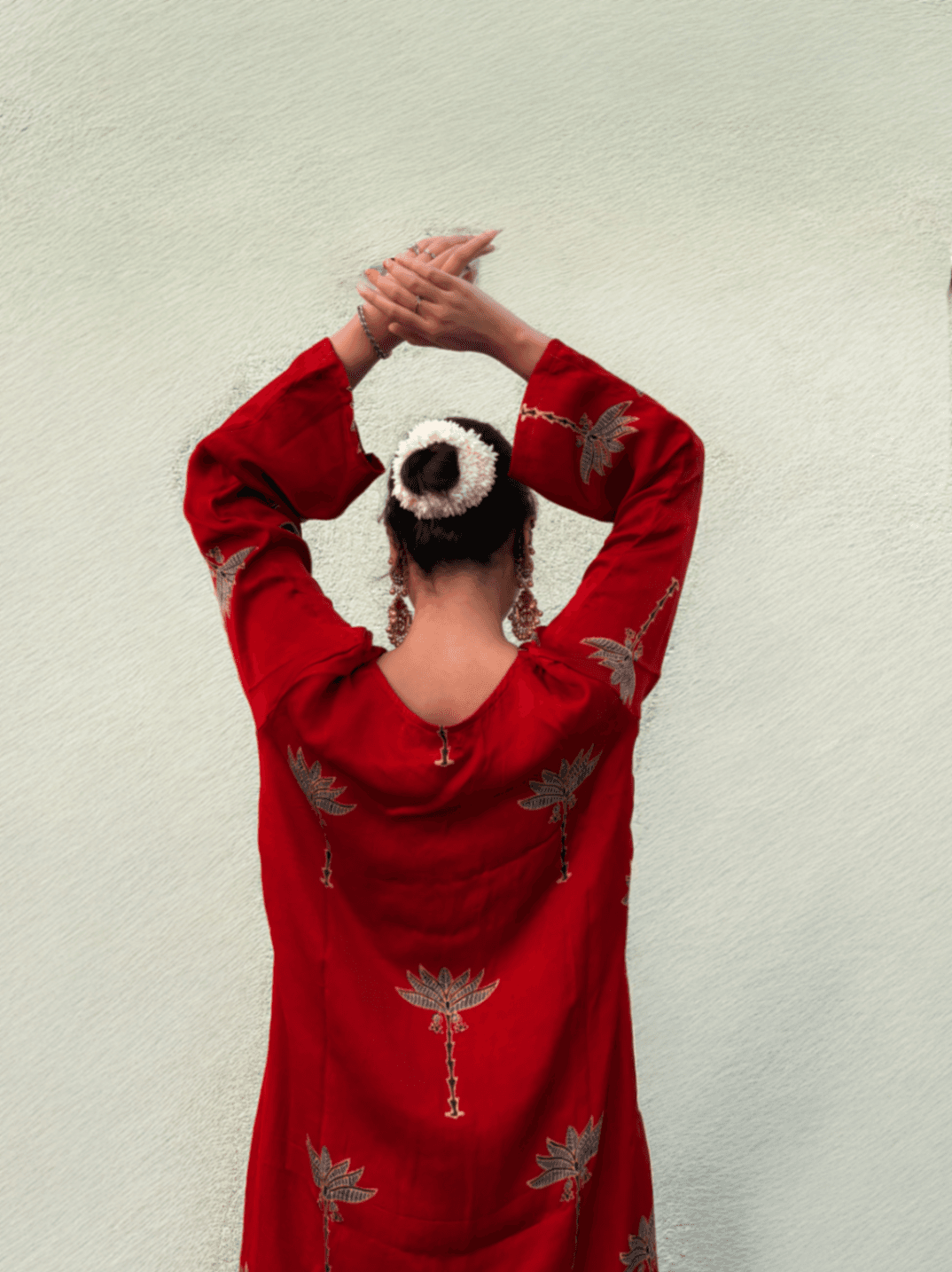 Ajrakh Anti- fit Long Top thumbnail 3