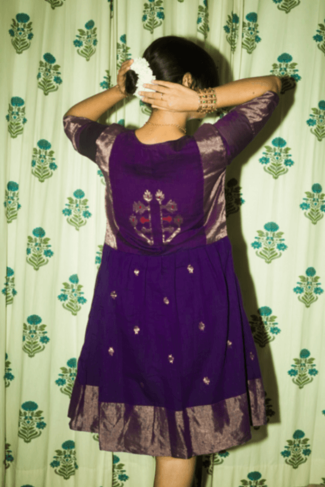 Rider Rani Jamdani Dress