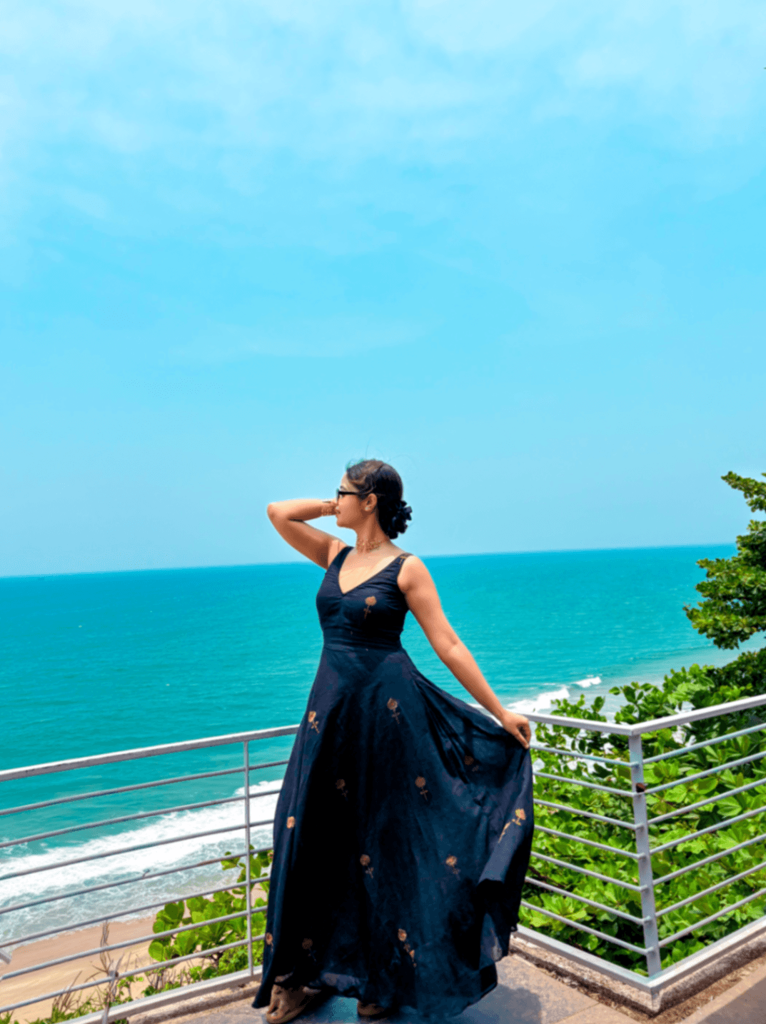 Moana Jamdani Dress - Image 1